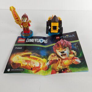 LEGO Dimensions 71222 Chima Laval Mighty Lion Rider Fun Pack - Complete